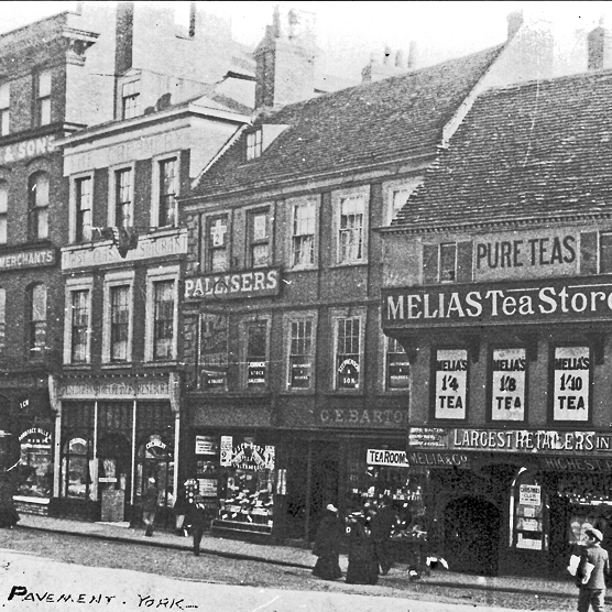 Photo of Rowntrees shop on Pavement, York