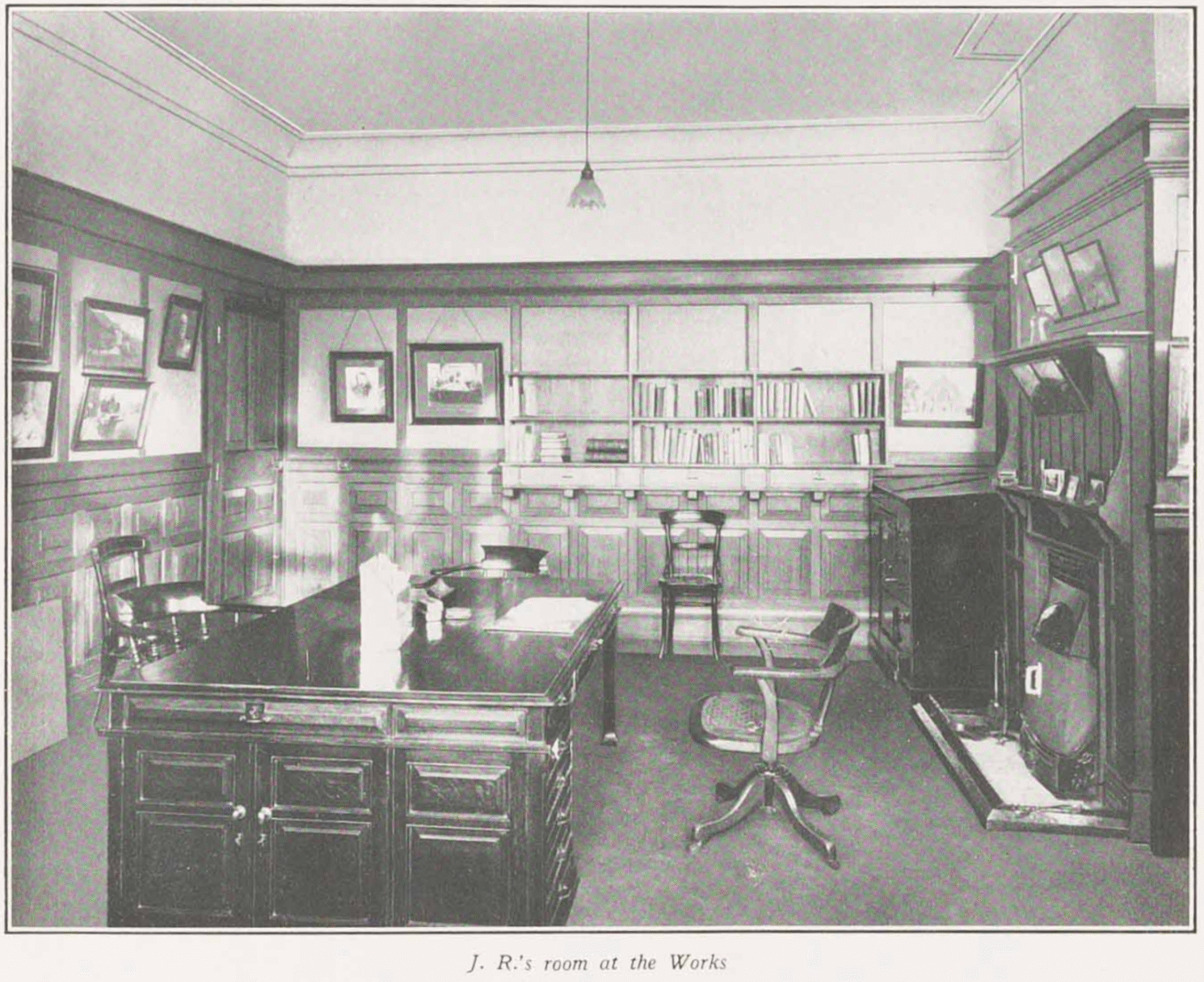 Joseph Rowntree’s office at the Cocoa Works
