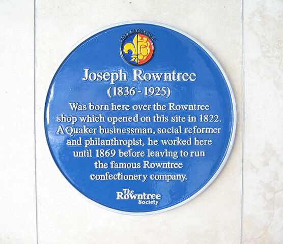Joseph Rowntree Blue Plaque